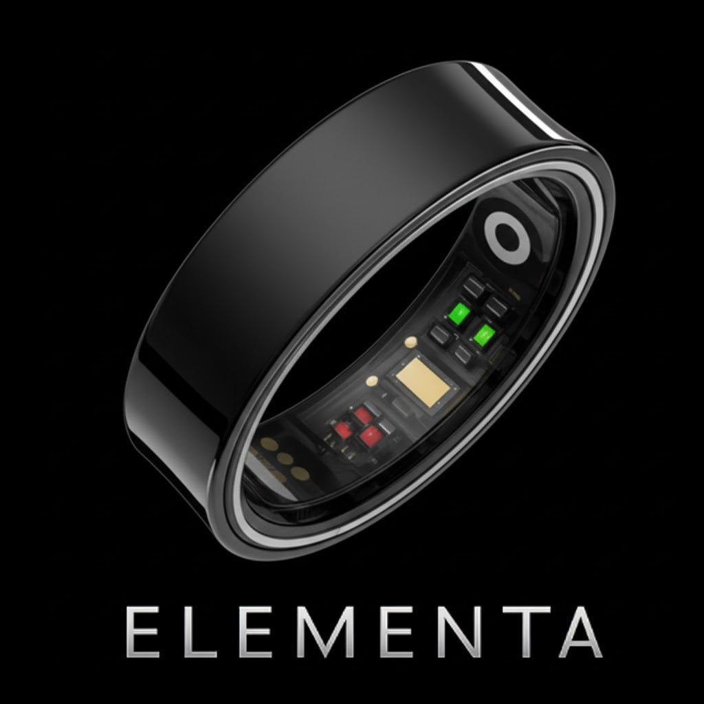 Elementa Ring Obsidian